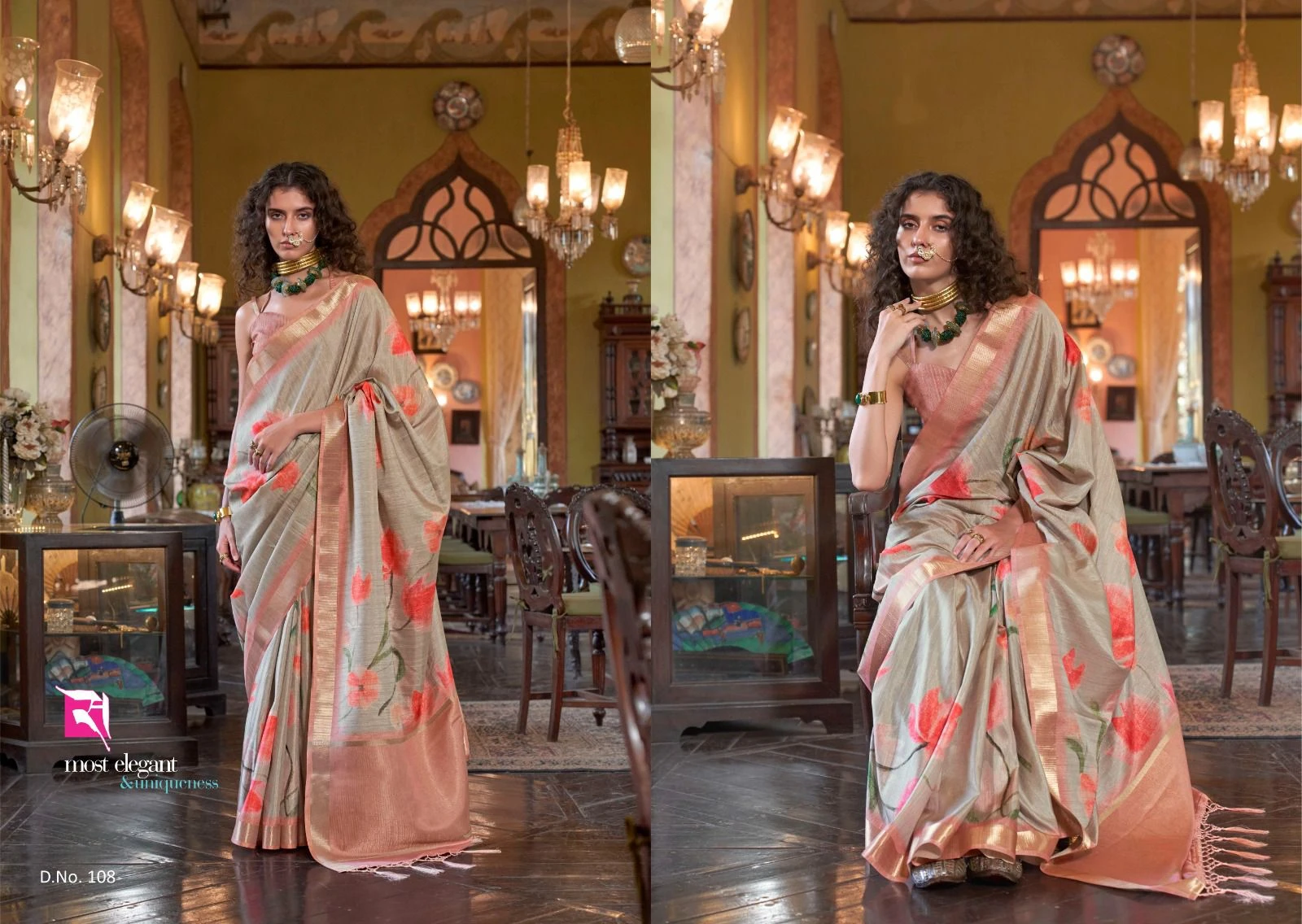Sasural Story Soft Banarasi Wholesale Fancy Sarees Catalog — Wholesale Sarees, MPA wholesale from Surat — view 3